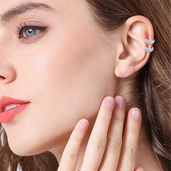 Hoop Earirngs 925 Sterling Silver Cartilage Earring Ear Cuff Earrings for…