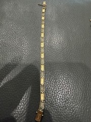 Stunning Bracelet 14k Yellow Gold WOW 12.5 GRAMS 14kt 7.5”