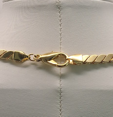 Vintage 12K Gold Filled 31.6g Bold Double Herringbone Necklace 20” Luxe Chic