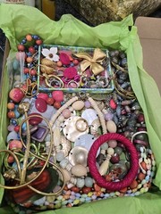 Beautiful Lot Of Estate Jewelry, Turquise, Teal & Green Many Signed