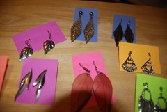 Vintage Retro Ear Rings, 1970s, 1980s 1990s, GROUP 3, priced per or the lot