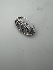 Sterling Silver Fenway Park Boston Red Sox Oval Pin Brooch 925