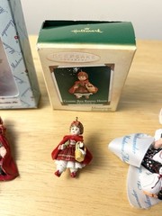 Lot Of 4 Madame Alexander Pins And Ornament Little Red Riding Hood Christmas
