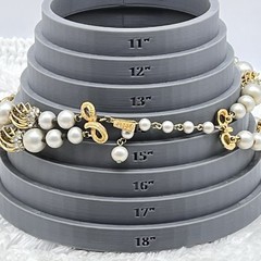 Vintage Vendome Jewelry Set Faux Pearl Gold Tone Cage RARE Signed