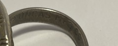 Vintage Men’s Signet Ring Intaglio Bulldog “Mack” Trucks Advertising Adjustable