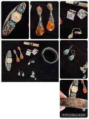 Huge 1,580 Grams VTG Sterling Silver 925 Jewelry Lot Bulk Wear Scrap Repair Sell