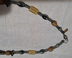 Vintage Signed Teresa Goodall Necklace Boho-Chic Art Fashion