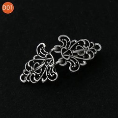 Vintage Cardigan Clip Sweater Shawl Clasp– Retro Zinc Alloy Cape Collar Fastener