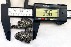 VINTAGE STERLING SILVER MARCASITE BROOCH | 11 GRAMS
