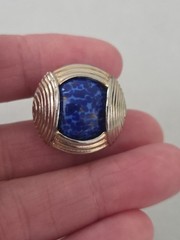 Vintage Les Bernard Gold-Tone Statement Earrings