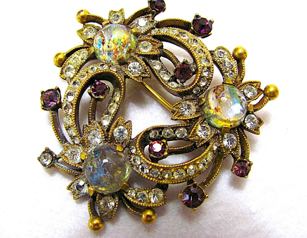 Vintage Eisenberg Brooch 1940’s