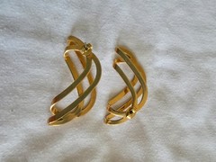 Lot of 3 Post Earrings, Vintage, Avon, Contemporary