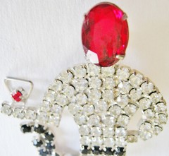 COLLECTION! 5 VINTAGE COCKTAIL DRINK PINS, WAITER, DIRTY MARTINI. BUBBLY, WINE
