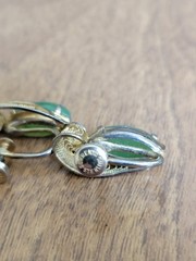 Vintage Sorrento Sterling Silver & Filigree Bracelet & Clip Earrings