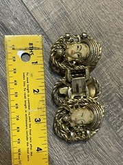 Vintage Selro Selini blackamoor Asian princess Bracelet 7.5”