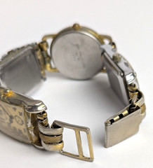 Vintage Steam Punk Wrist Watch Bracelet Unique Men’s Wrist Watches 7.75″ Long