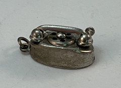 Vintage JMS Sterling Silver Rotary Phone Charm
