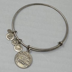 Alex Ani Bracelet Charm Lot 3 Silver Tone Dangle Mom Broncos NFL Sports Symbol