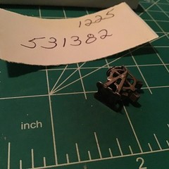 Vintage STERLING SILVER Ferris Wheel CHARM Moving Parts- It Spins