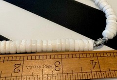 9-10mm 70’s HAWAIIAN PUKA SHELL Necklace 19 inch men/women’s