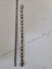Vintage FAS Sterling Silver 925 XO Hugs and Kisses Bracelet