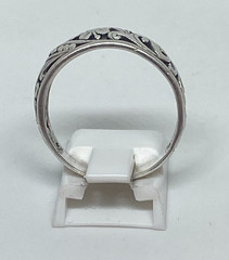 Vintage rings made of 925 silver, Size 9.25 . Weight 3.51 g.Jewelry from Ukraine