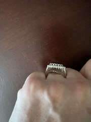 Vintage 925 Sterling Silver Large Red Oval Halo Cocktail Statement Ring Size 8