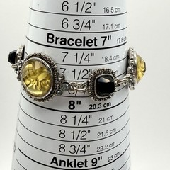 Vintage Cookie Lee Intaglio Bracelet