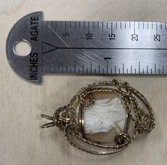 Vintage Brooch Pin / Necklace Combo Pendant