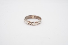 Vintage Sterling Silver 925 Star Ring Size 6