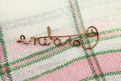 Caroline vintage brooch