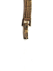 VTG 1950 BROOKRAFT Goldtone Necklace 14″