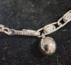 Listner Silver Tone Vintage Necklace With Tag