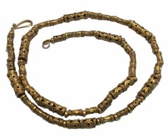 Stunning Vintage Estate Goldtone Signed MMA CMA 24” Necklace