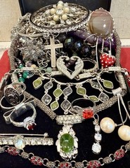 Vintage Estate Costume Jewelry Lot ! NAPIER, AVON and more!