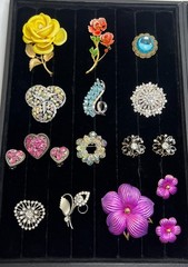 ‘Your Choice’ Vintage Brooch Pins Trifari, Park Lane, Germany ++ Unmarked
