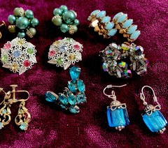Vintage Jewelry Lot Signed In Signed