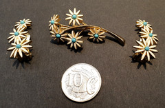 Elizabeth Reimer Vintage & Incredibly Desirable Brooch & Earrings Set… So Rare