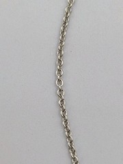 Speidel Vintage Sterling Silver 1.5 mm Cable Link Chain 925 Necklace – 17.75″