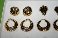 Nolan Miller Glamour Collection Interchangeable Earrings Set~Vintage~NIB FREE H