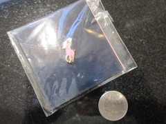 Ralph Lauren Pink w/gold accents horse pin Collector’s Brand new no box