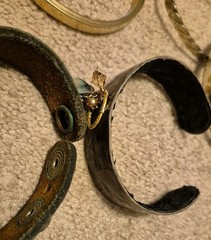 Vintage Bracelet Lot Mixed Materials And Styles