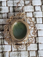 Sorrento 1/20 12k Gold Filled Pendant Necklace Earrings Set