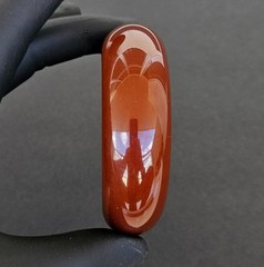 Vintage Chocolate Brown Lucite Resin Bangle Bracelet 111