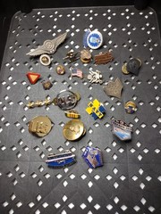 Lot Of Military Themed Pins Military Pin Lot DSTAB