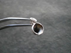 European Post Horn Hunting Horn Vintage 800 Silver Bracelet Charm Pendant