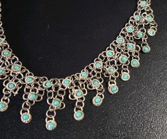 Vintage Mid-Century Mexico Glass Necklace