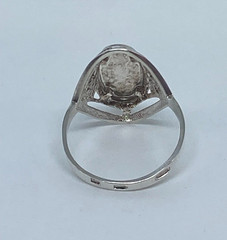 Rings Silver 925 Size 9.5 . Weight 3.18 g. Soviet Vintage Jewelry USSR
