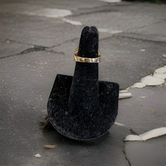 Vintage BBJ 925 Smokey Quartz Size 5 JTV Ring