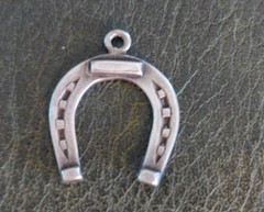 Vintage 925 Sterling Silver Horseshoe Good Luck Charm 2.4g